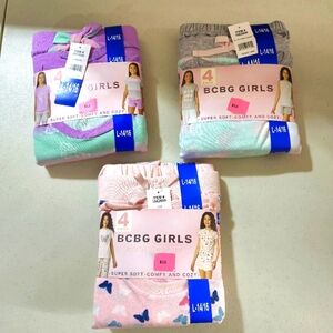 3 Sets Of BCBG Girls 4 Piece Pajama Set (12 Pieces)